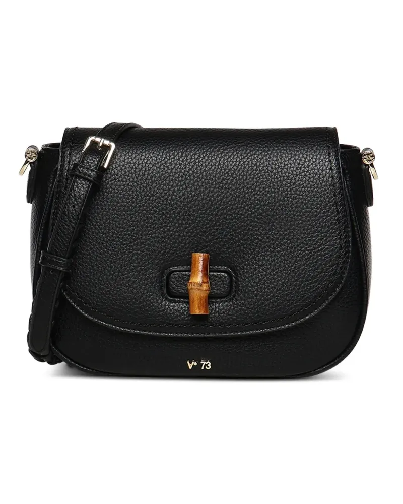 V°73 Beatrice Schultertasche - Schwarz Schwarz