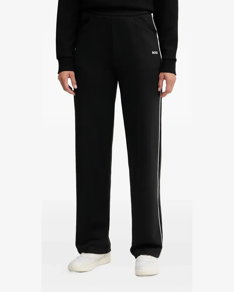 HUGO BOSS Hose mit Streifen - Schwarz Schwarz