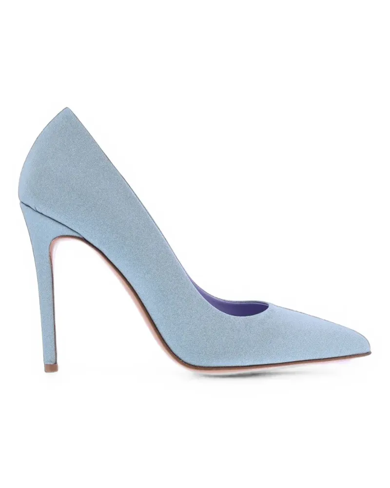 Albano pointed-toe heeled pumps - Blau Blau