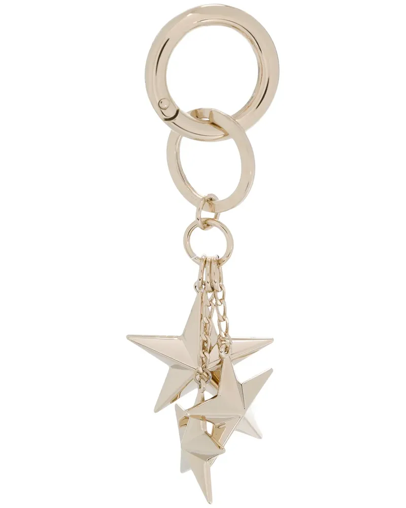 Jimmy Choo Schlüsselanhänger mit Stern - Gold Gold