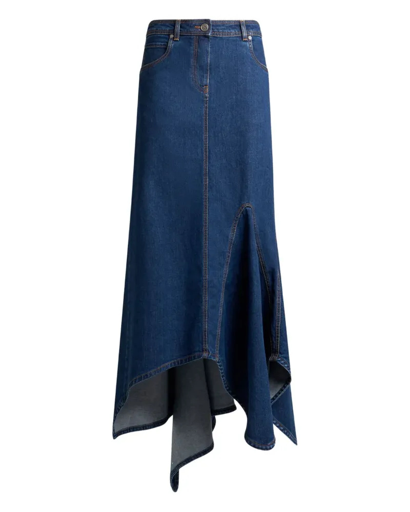 Etro Klassischer Jeansrock - Blau Blau