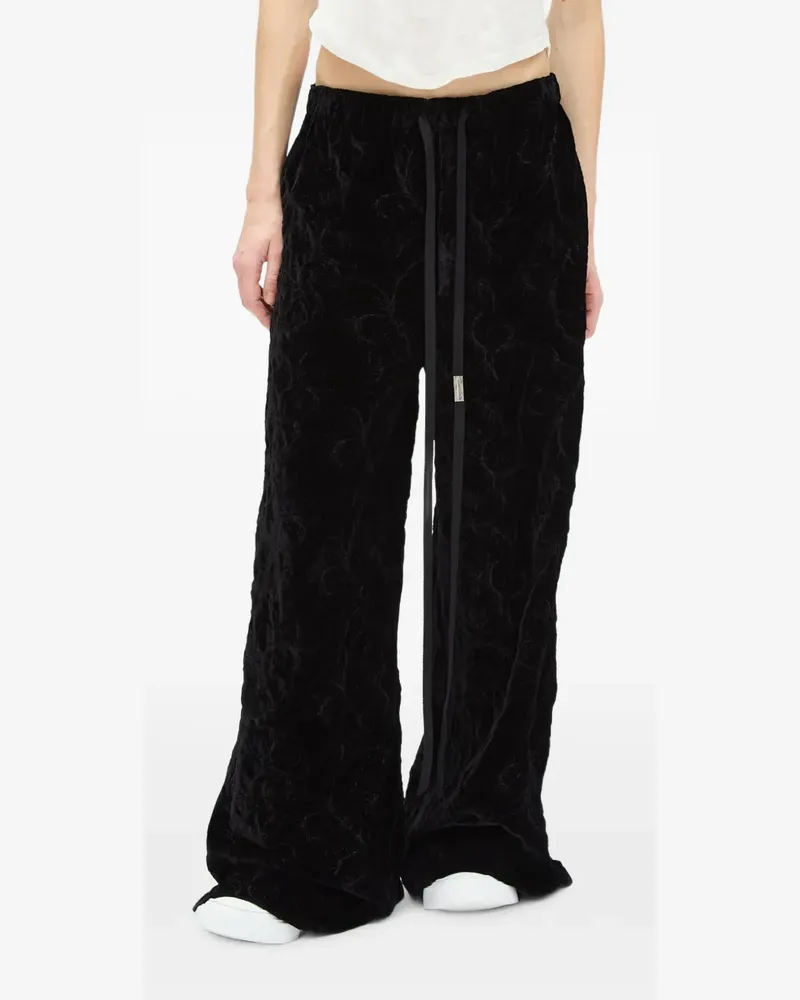 Ann Demeulemeester Nevi Jogginghose - Schwarz Schwarz