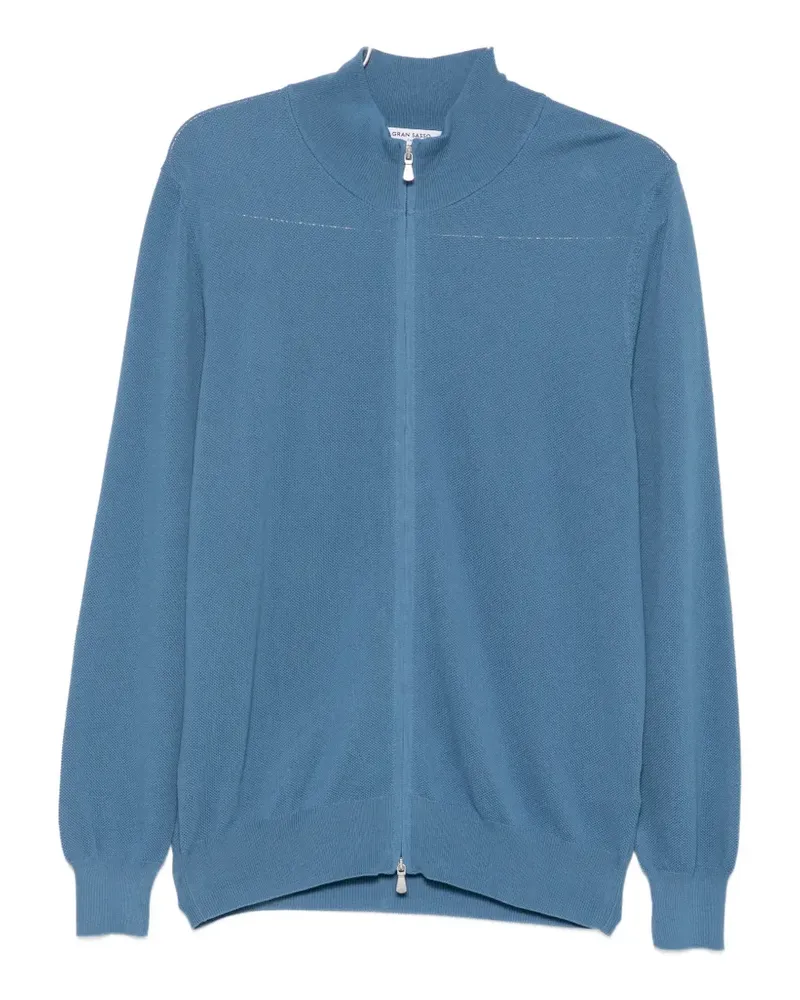 Gran Sasso zip-up sweatshirt - Blau Blau
