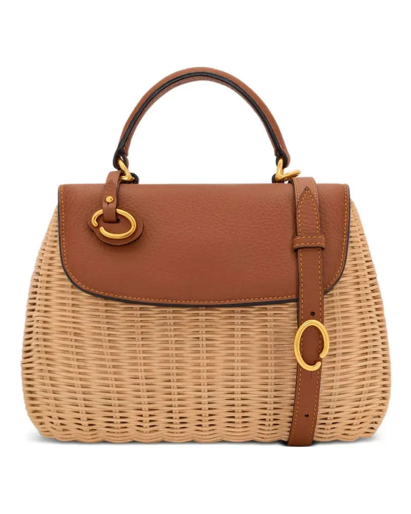 Oscar de la Renta Poppy Tote Bag - Nude Nude