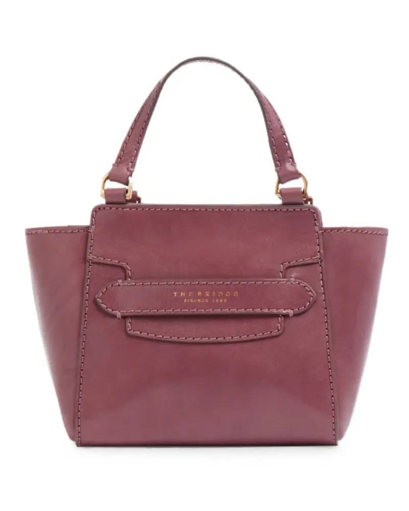 The Bridge leather tote bag - Rosa Rosa