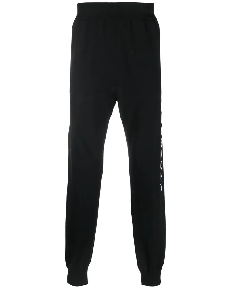 Givenchy Jogginghose mit Intarsien-Logo - Schwarz Schwarz