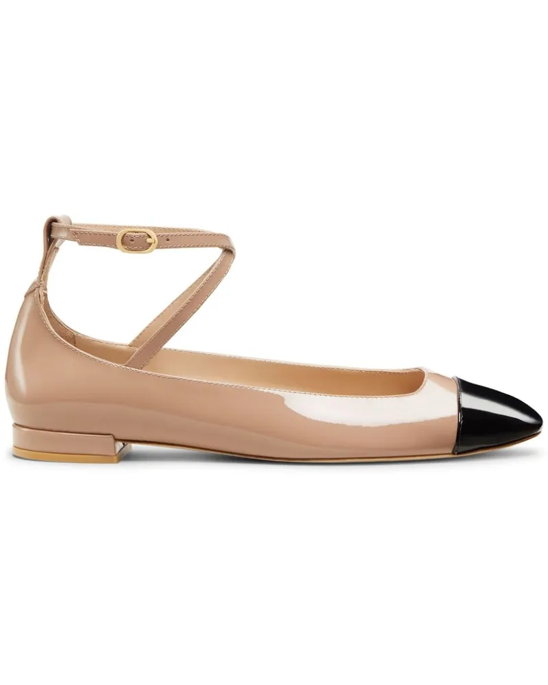 Stuart Weitzman Klassische Ballerinas - Nude Nude