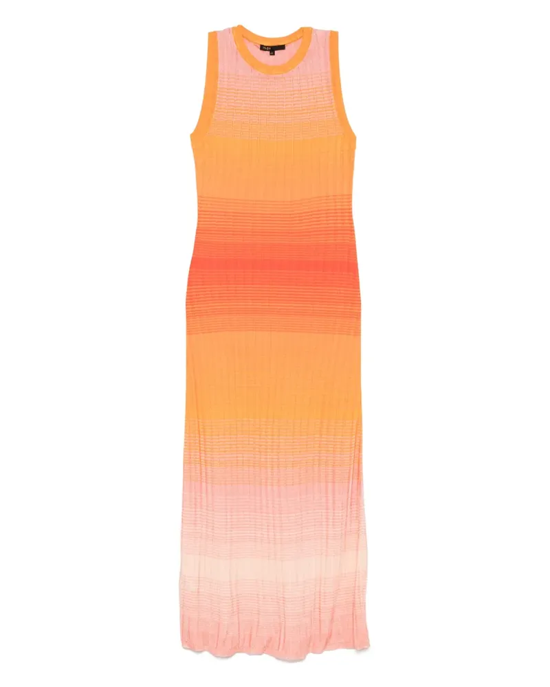 Maje Ärmelloses Kleid - Orange Orange