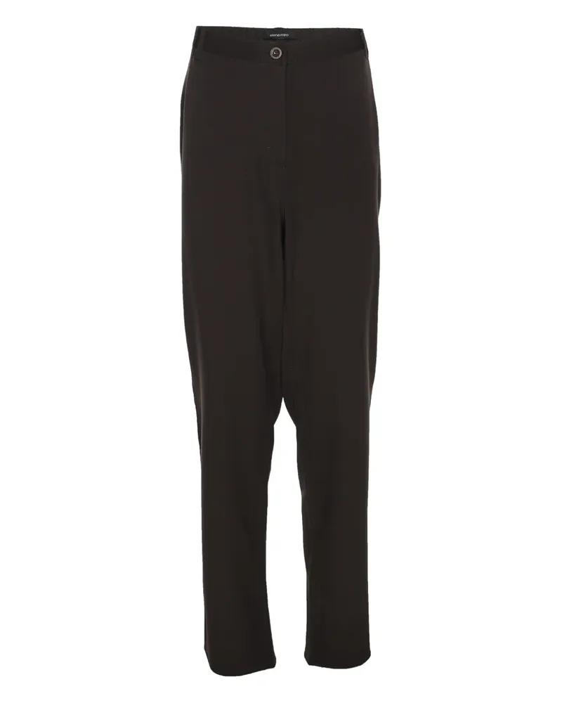 Elena Mirò Gerade Hose mit Taschendetail - Braun Braun
