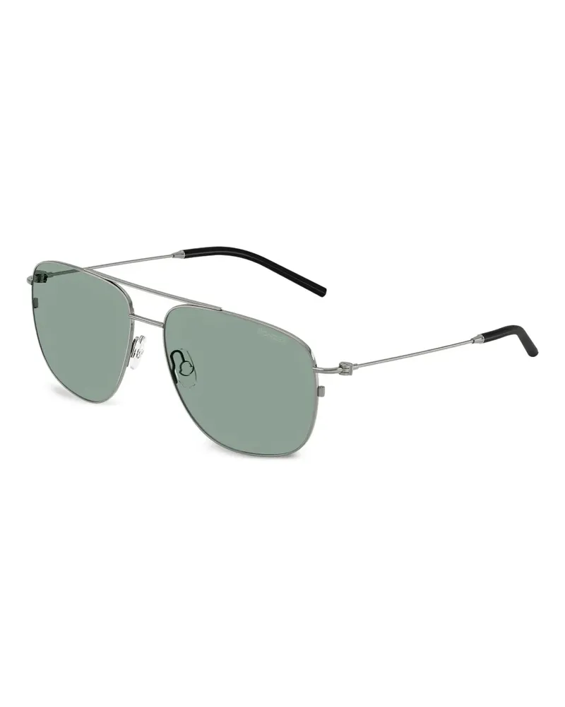 Moncler Sonnenbrille mit Doppelsteg - Grau Grau