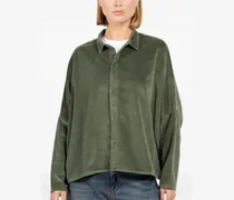 Klassisches Button-down-Hemd - Grün