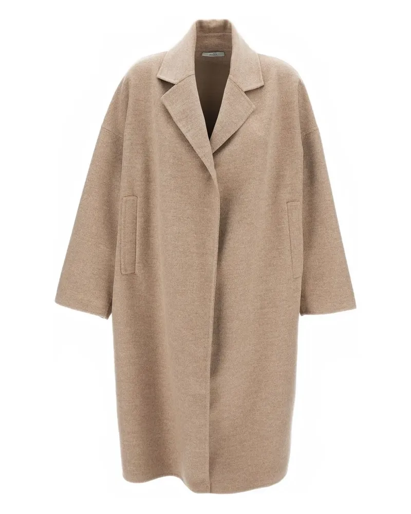 Dušan single-breasted coat - Nude Nude