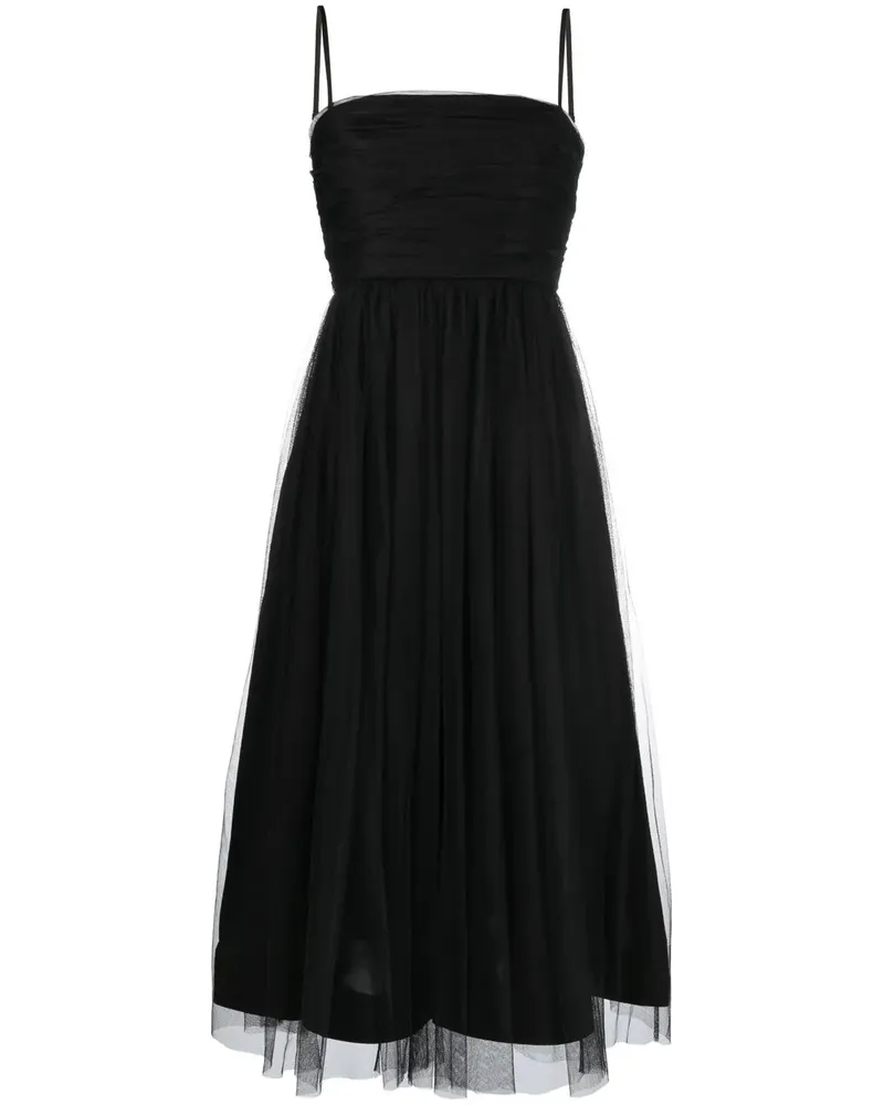 Zimmermann Trägerloses Tüllkleid - Schwarz Schwarz