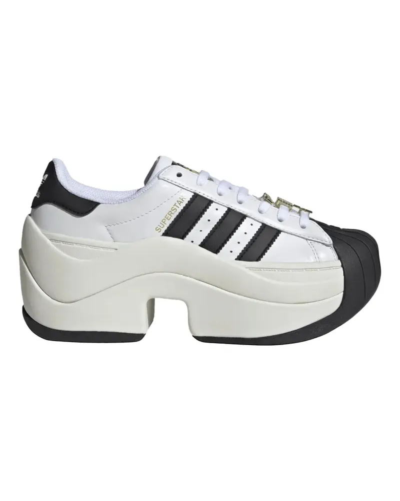 adidas stripes superstar sneakers - Weiß Weiß