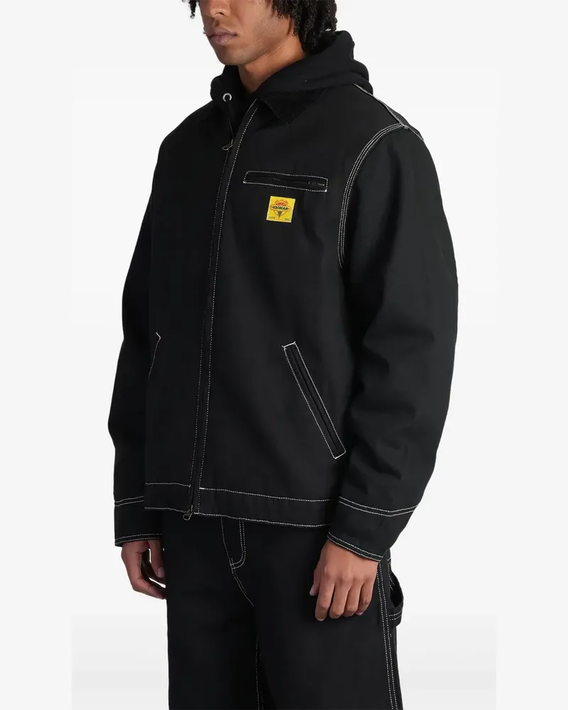 ICECREAM Jacke mit Canvas-Futter - Schwarz Schwarz