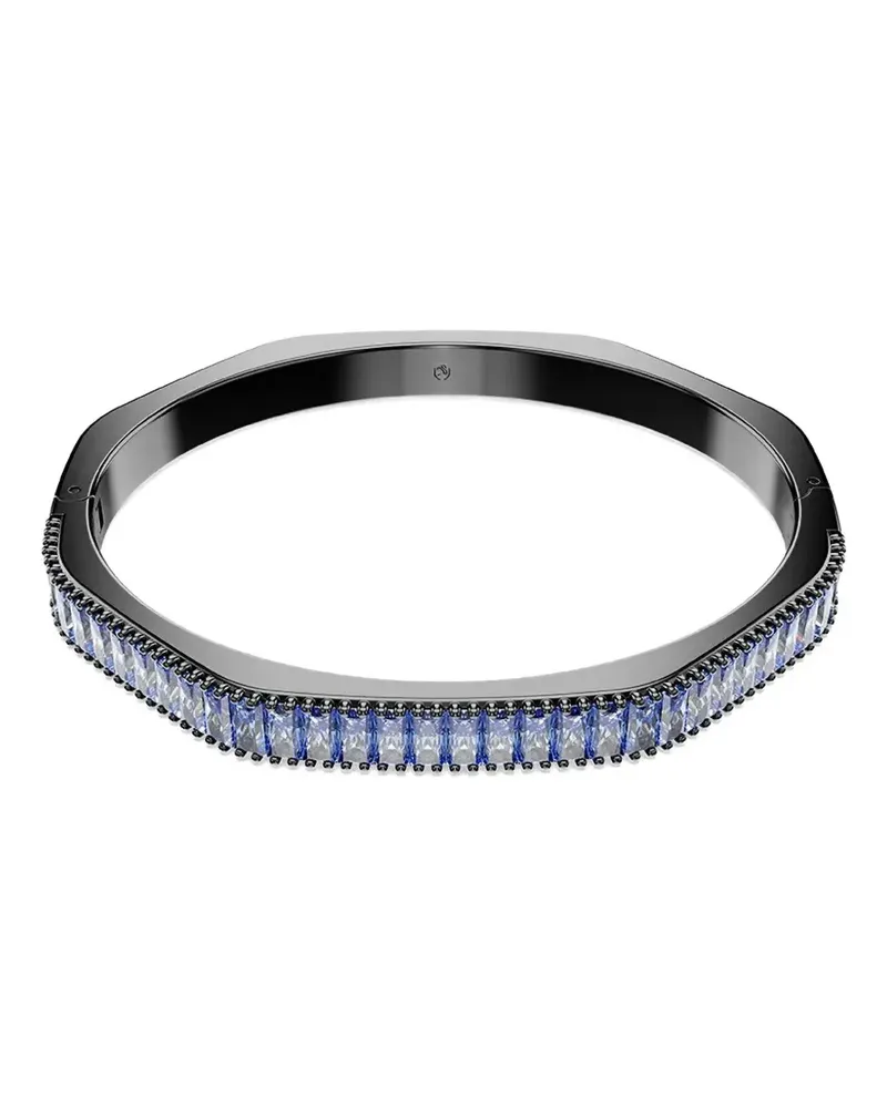 Swarovski Achteckiger Matrix Armreif - Schwarz Schwarz