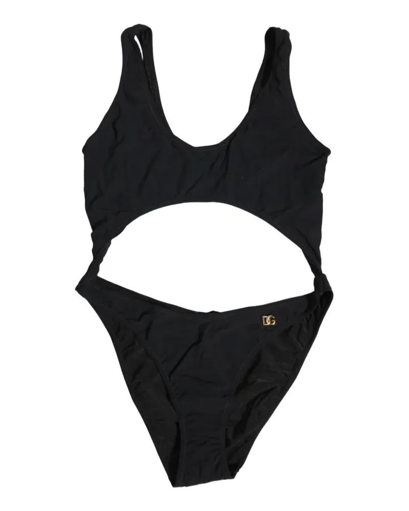 Dolce & Gabbana black one-piece swimsuit - Schwarz Schwarz