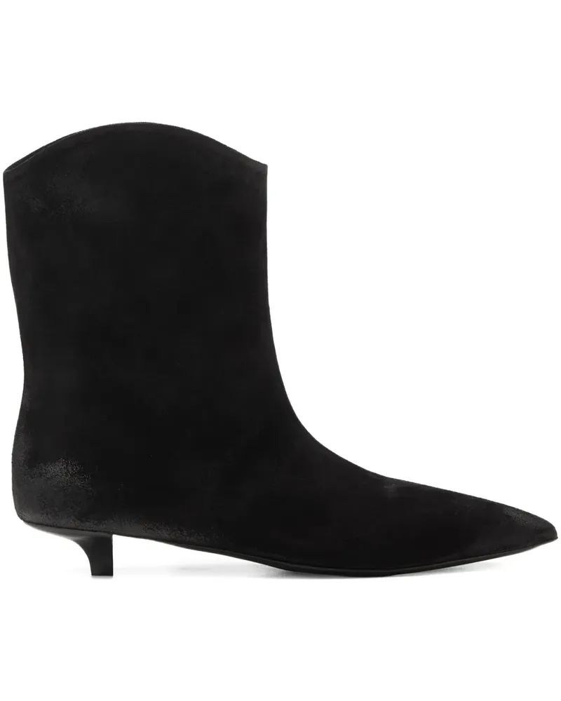Marsèll Spino Stiefeletten mit spitzer Kappe - Schwarz Schwarz