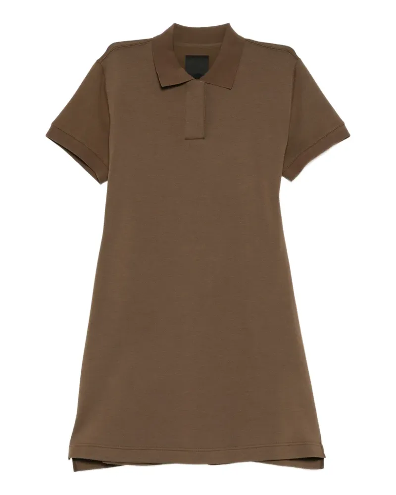 JNBY polo-collar mini dress - Braun Braun