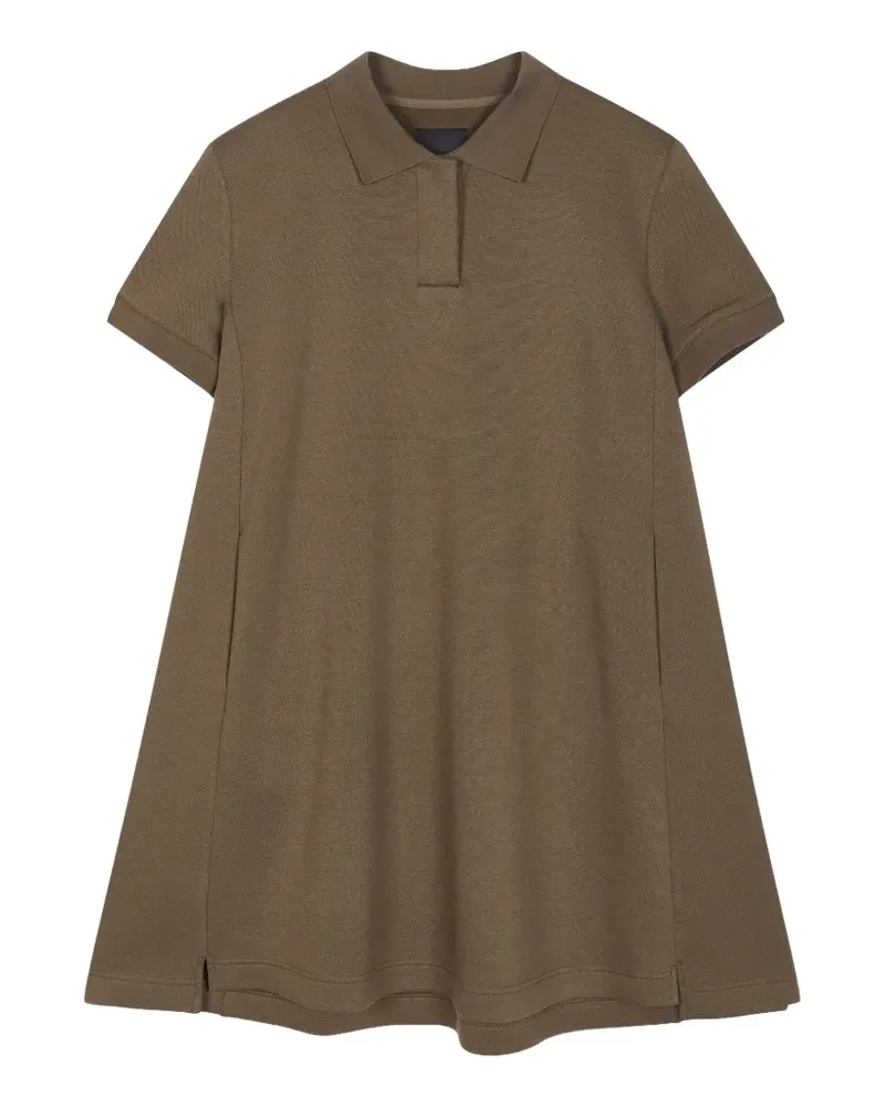 JNBY Midikleid mit Poloshirtkragen - Braun Braun