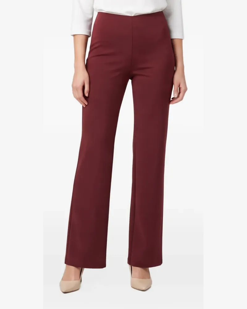 FourTwoFour on Fairfax Pira straight-leg trousers - Rot Rot