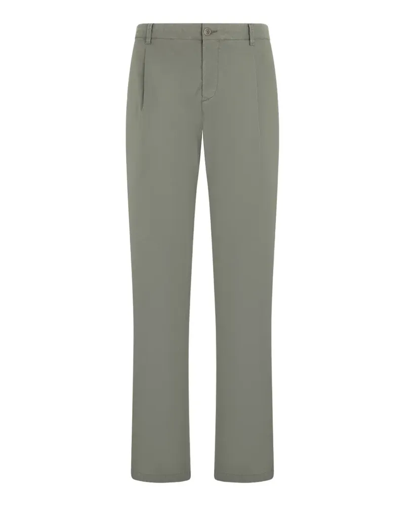 Fedeli pleat-detail tailored trousers - Grün Grün