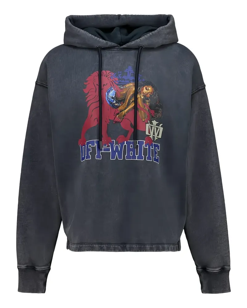 OFF-WHITE Mareado Hoodie - Grau Grau