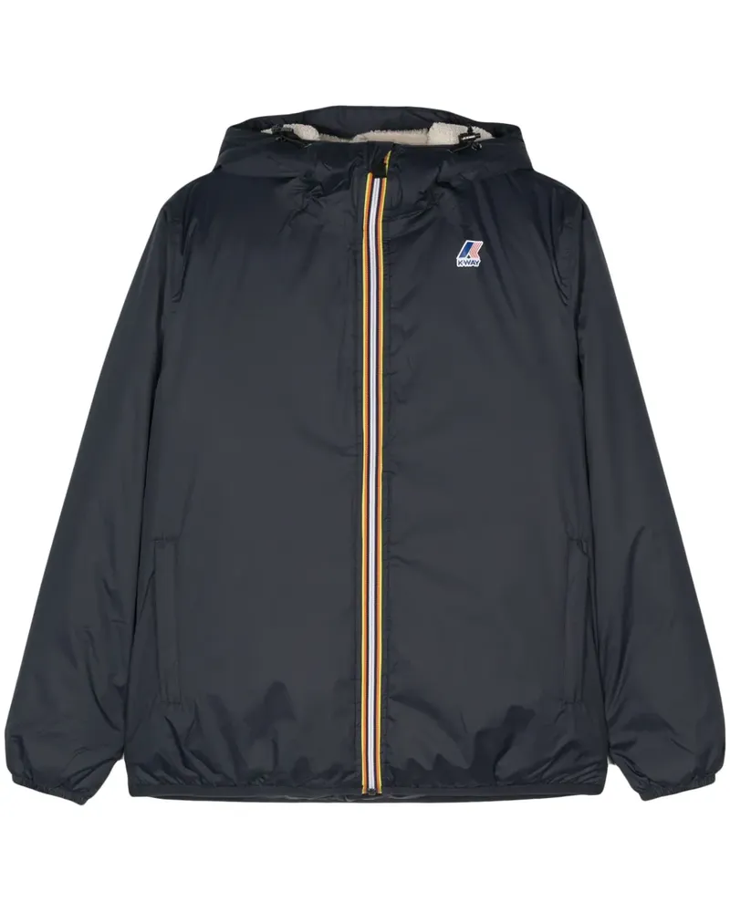 K-Way Claude Orsetto Regenmantel - Blau Blau