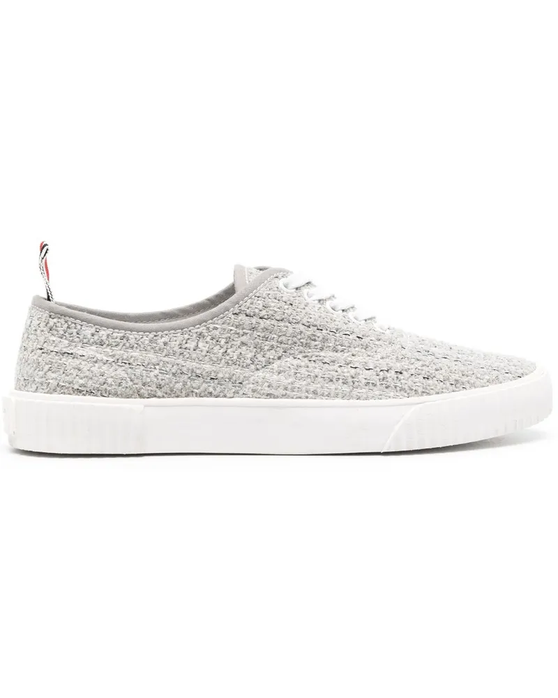 Thom Browne Heritage Tweed-Sneakers Grau