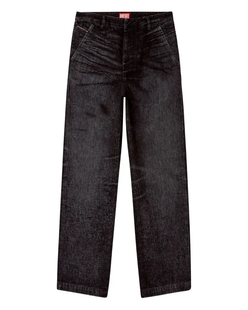 Diesel D-Eber Jeans - Schwarz Schwarz