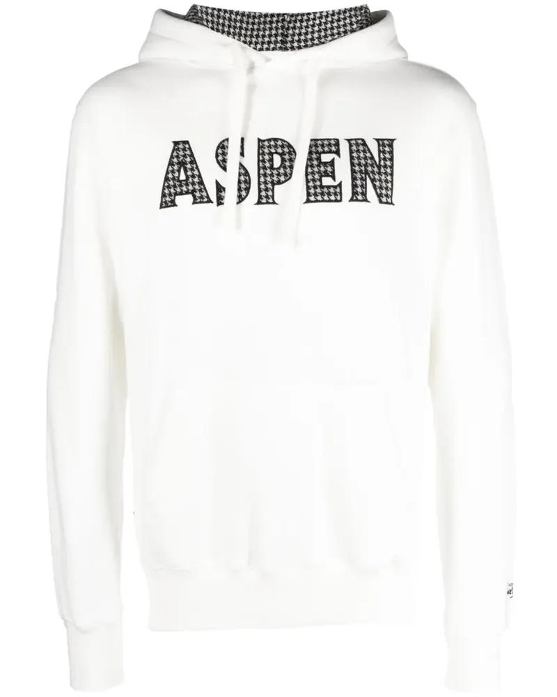 MC2 Saint Barth Aspen Hoodie mit Kordelzug - Weiß Weiß
