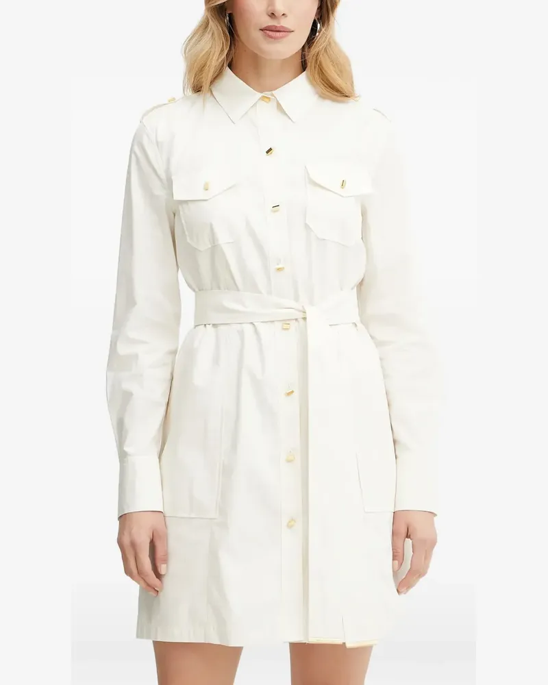 MARCIANO Los Angeles Midikleid mit Gürtel - Weiß Weiß