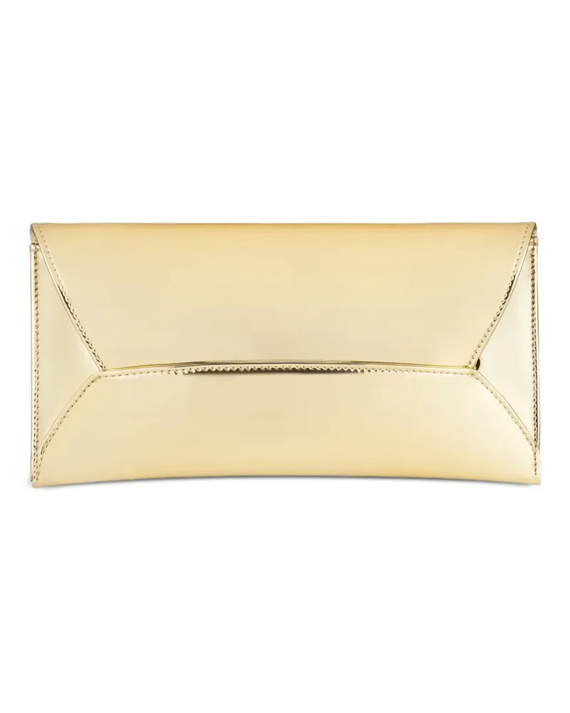 Aquazzura Clutch im Metallic-Look - Gold Gold