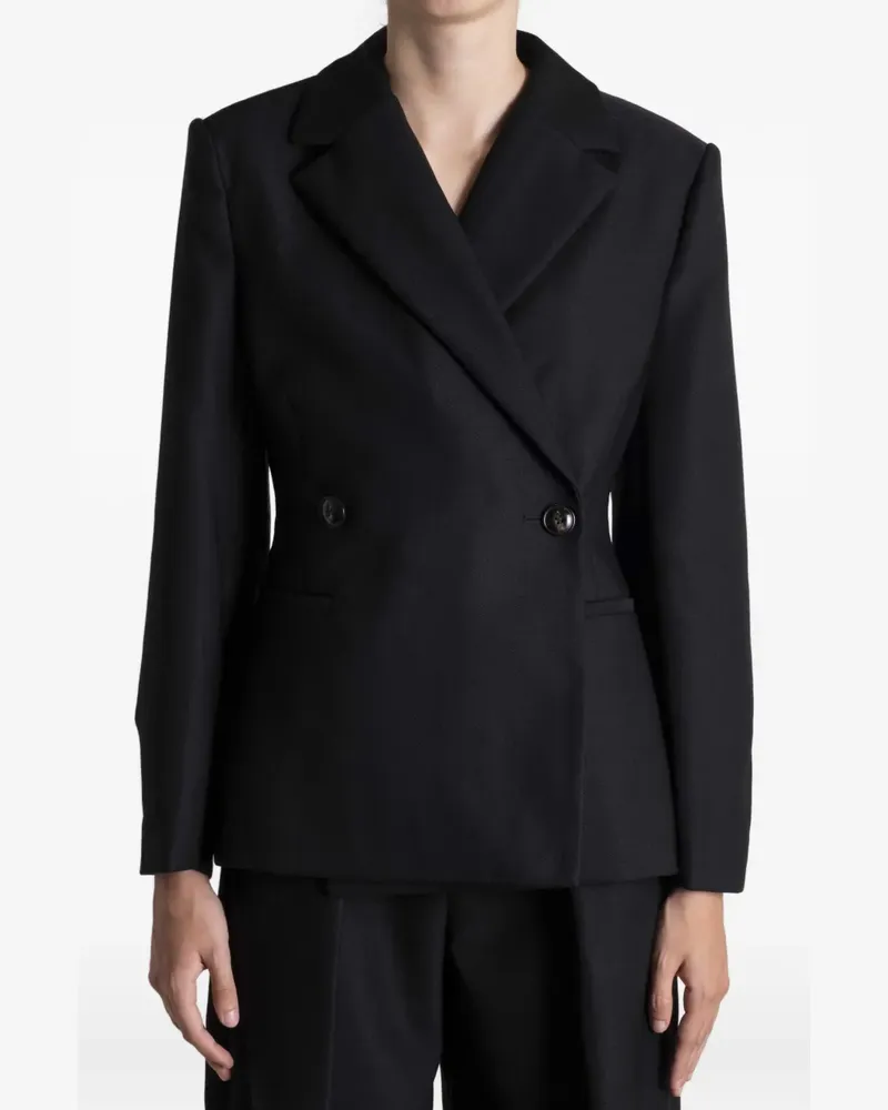 IVY & OAK Iojolene double-breasted blazer - Schwarz Schwarz