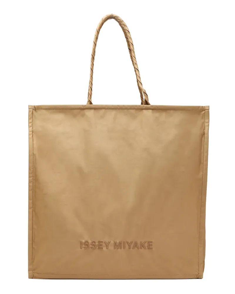 Issey Miyake Crumplable Tote Bag - Nude Nude