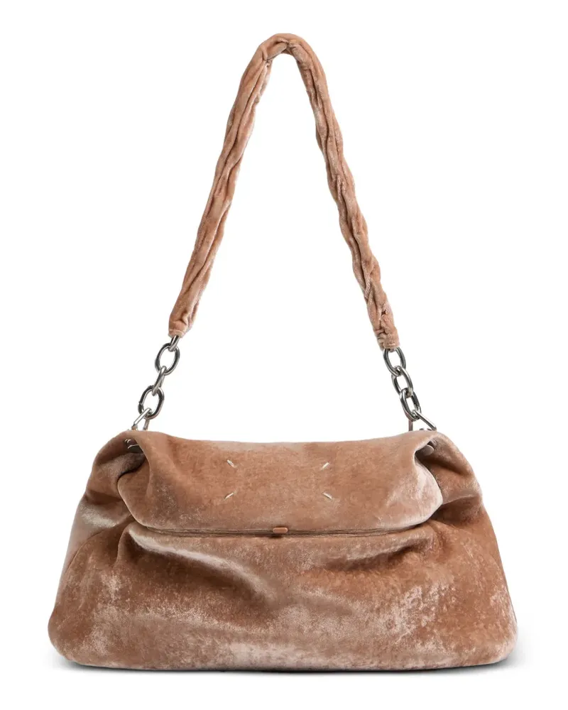Maison Margiela Kleine Link Tasche - Nude Nude