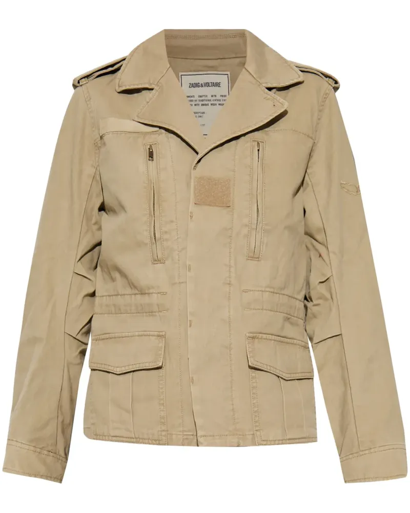 Zadig & Voltaire Jacke aus Baumwolle - Braun Braun