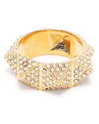 Valentino Garavani Ring mit Kristallen Gold