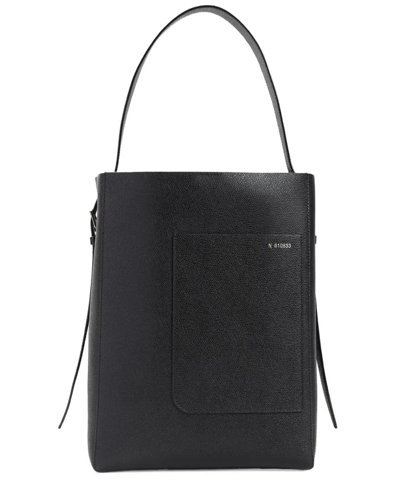 Valextra Soft Beuteltasche - Schwarz Schwarz