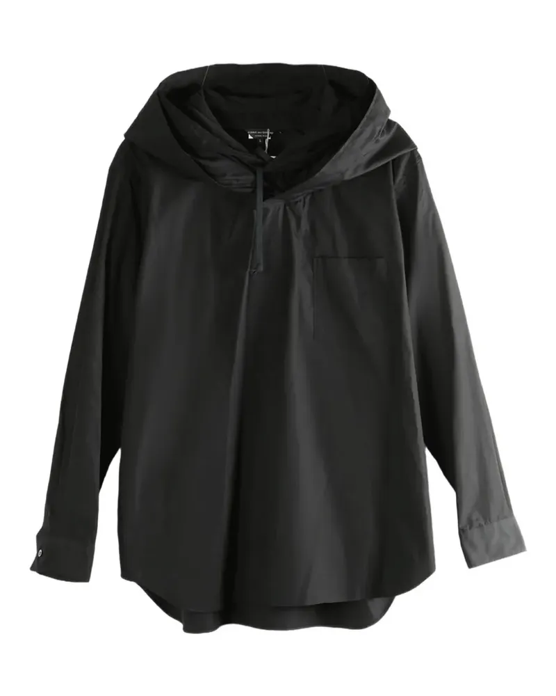 Comme des Garçons Hoodie mit Kordelzug - Schwarz Schwarz