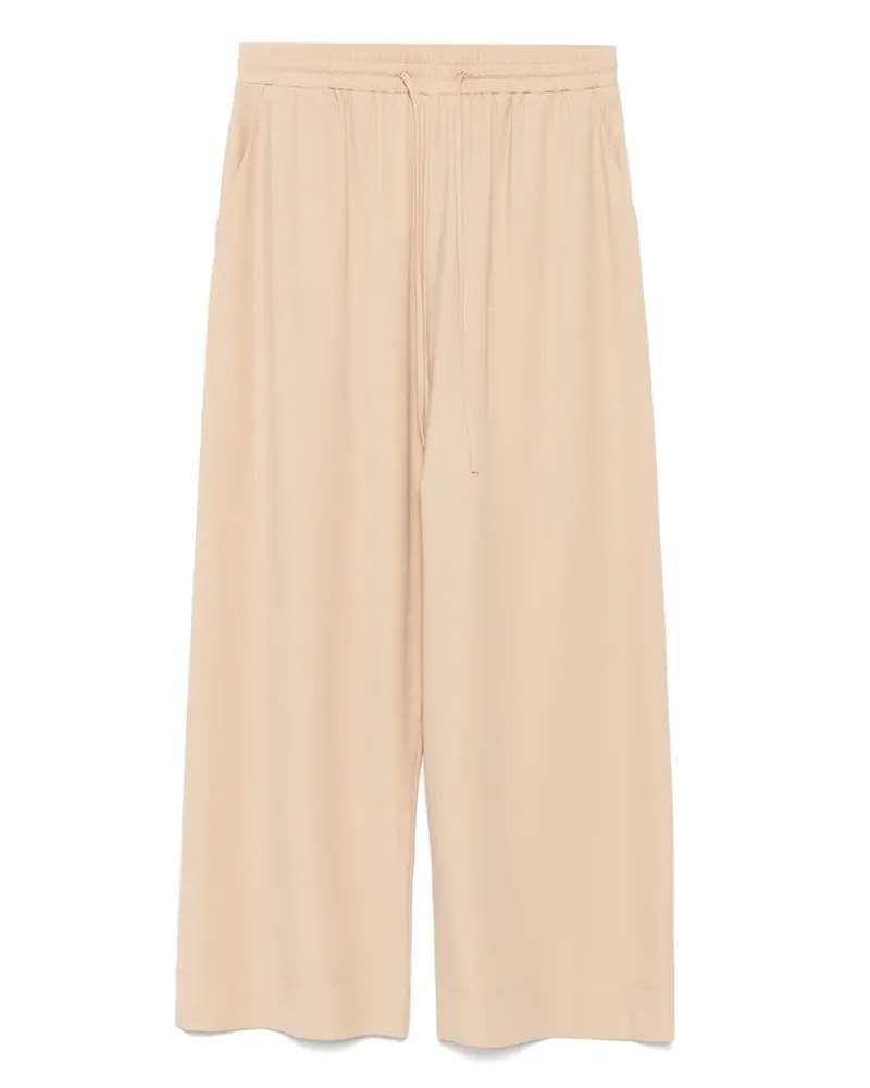 Max Mara Hose mit Kordelzug - Nude Nude