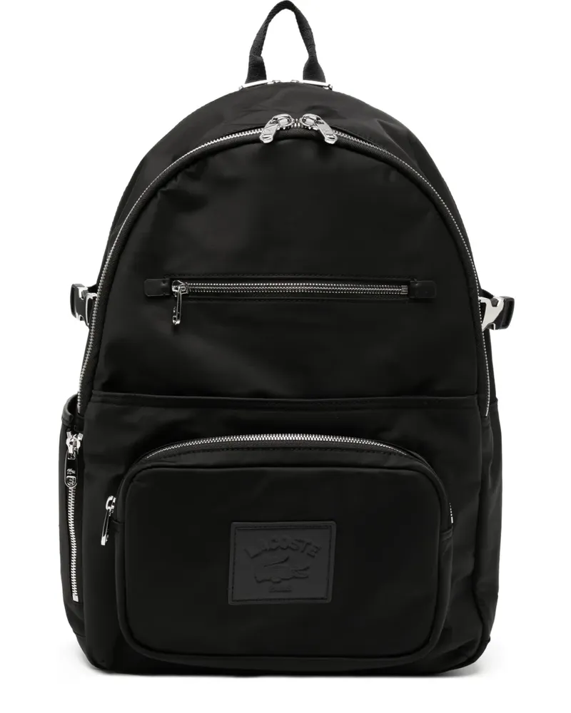 Lacoste Klassischer Rucksack - Schwarz Schwarz