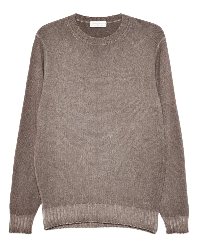 Filippo de Laurentiis ribbed crew-neck sweater - Braun Braun