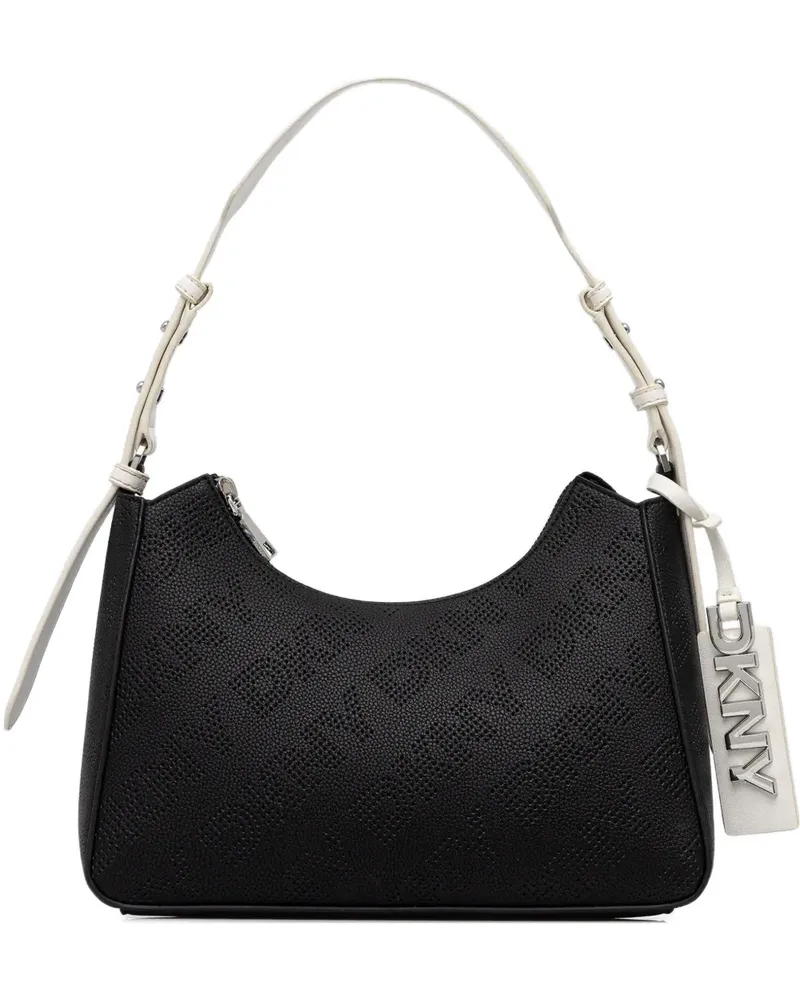 DKNY grained shoulder bag - Schwarz Schwarz