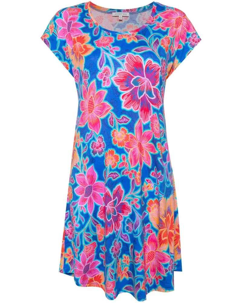 Johnny Was The Bridgette Kleid - Blau Blau