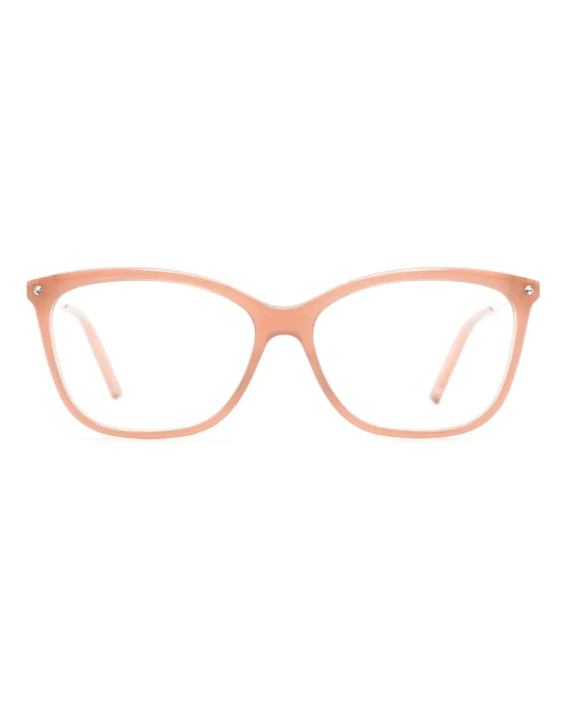 Carolina Herrera New York Cat-Eye-Brille mit Glitter - Nude Nude
