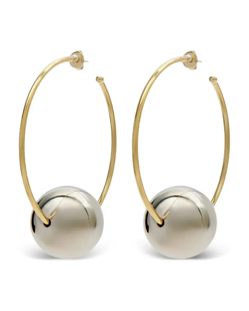 Isabel Marant Große Elina Creolen - Gold Gold