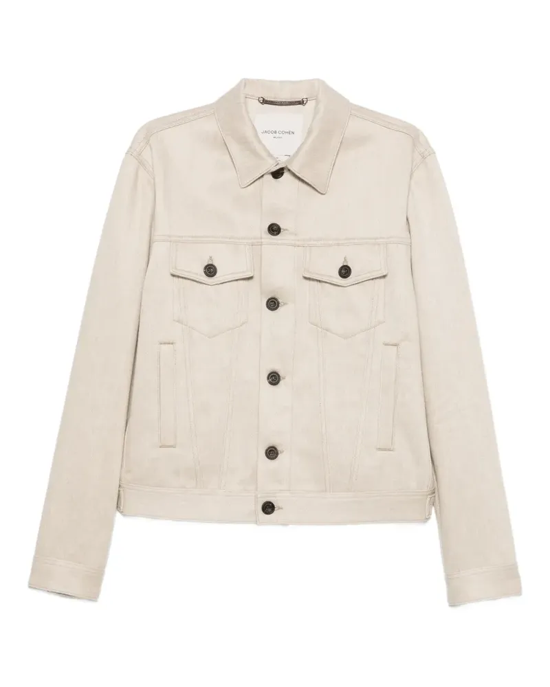 Jacob Cohën Trucker-Jacke - Nude Nude