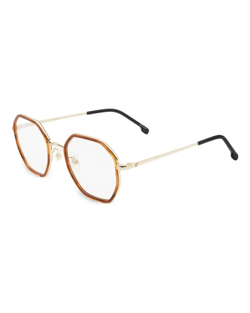 Carrera Brille mit geometrischem Gestell - Braun Braun