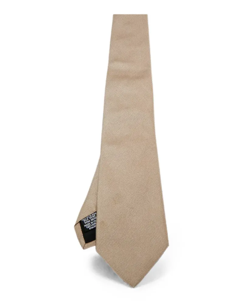 HUGO BOSS silk tie - Nude Nude